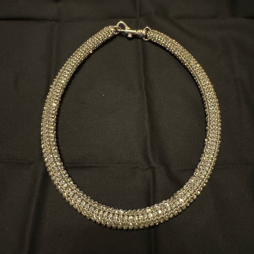Swarovski Atelier Christopher Kane Slim Bolster Necklace